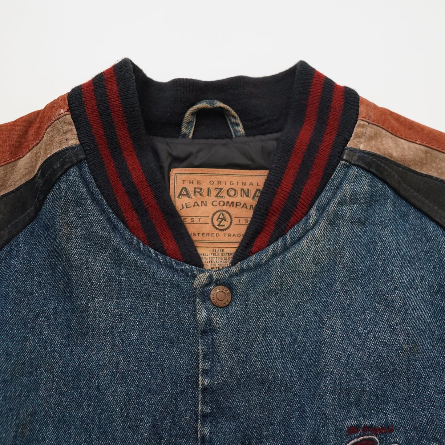 arizona denim stadium jacket