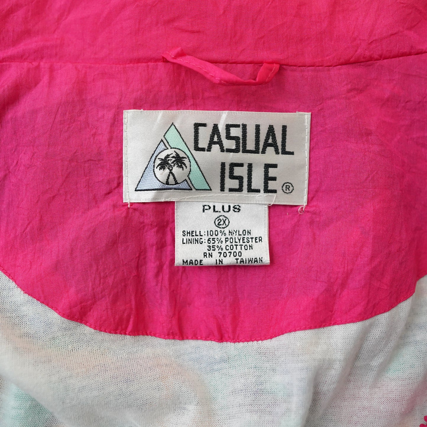 CASUAL ISLE nylon jacket
