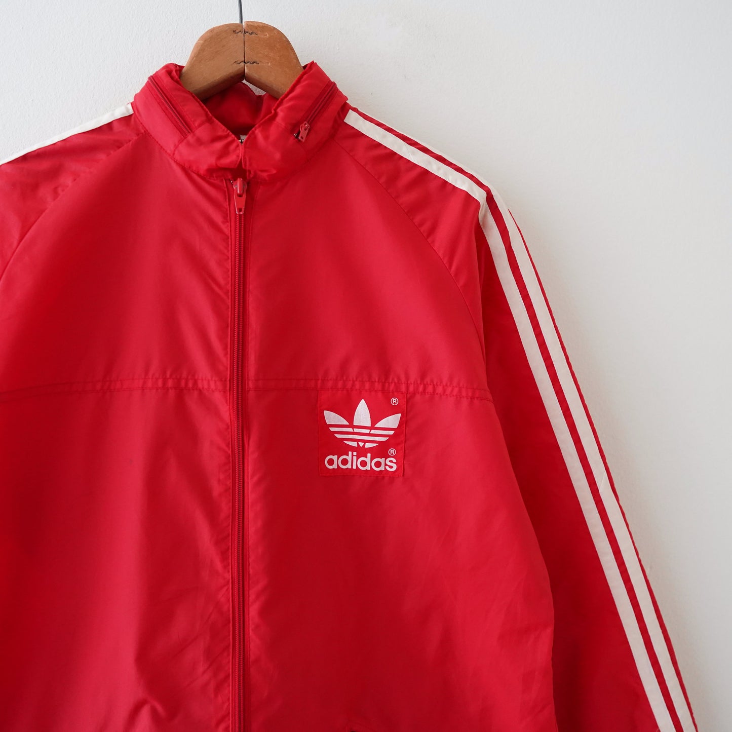 80s adidas nylon jacket