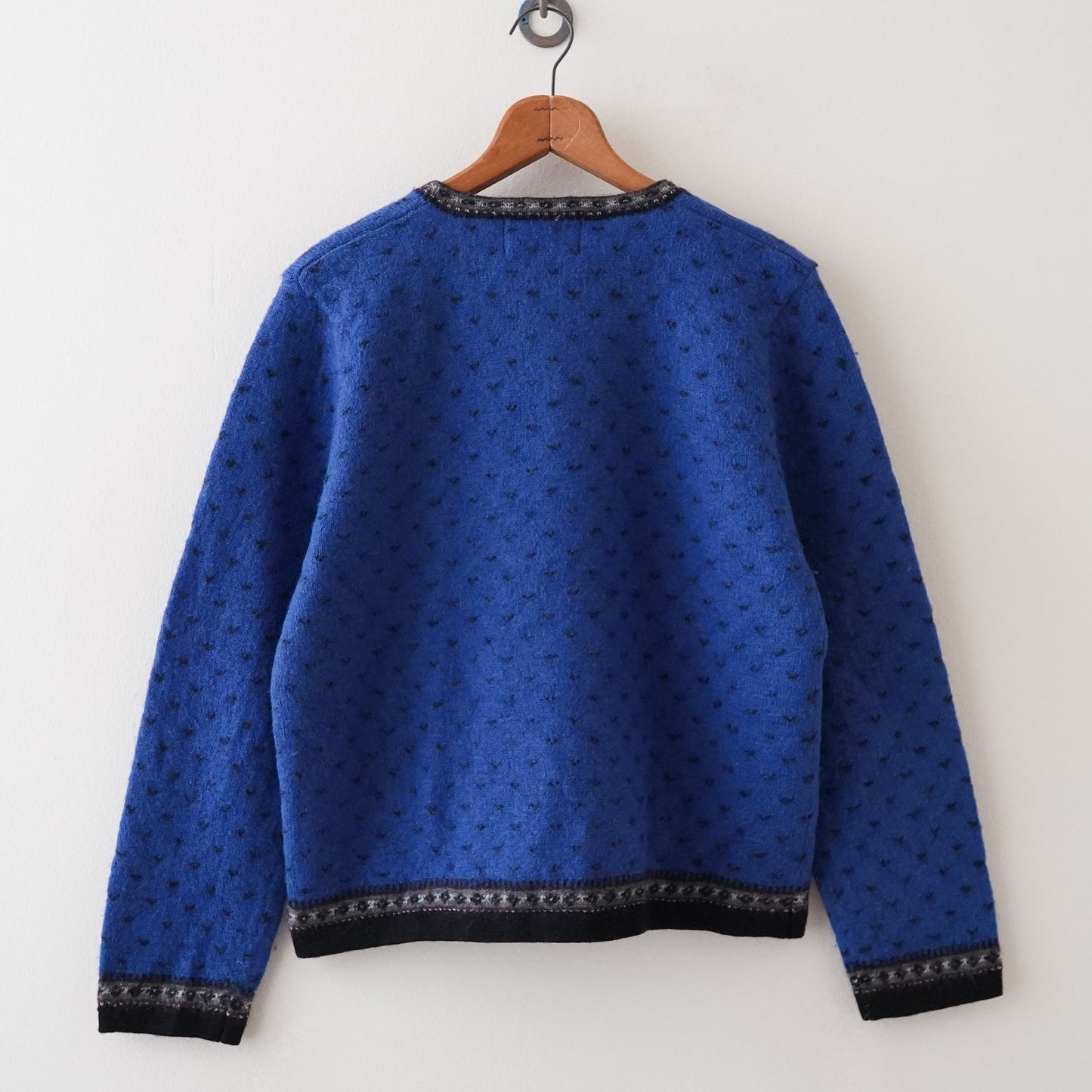 80s tyrolean knit cardigan