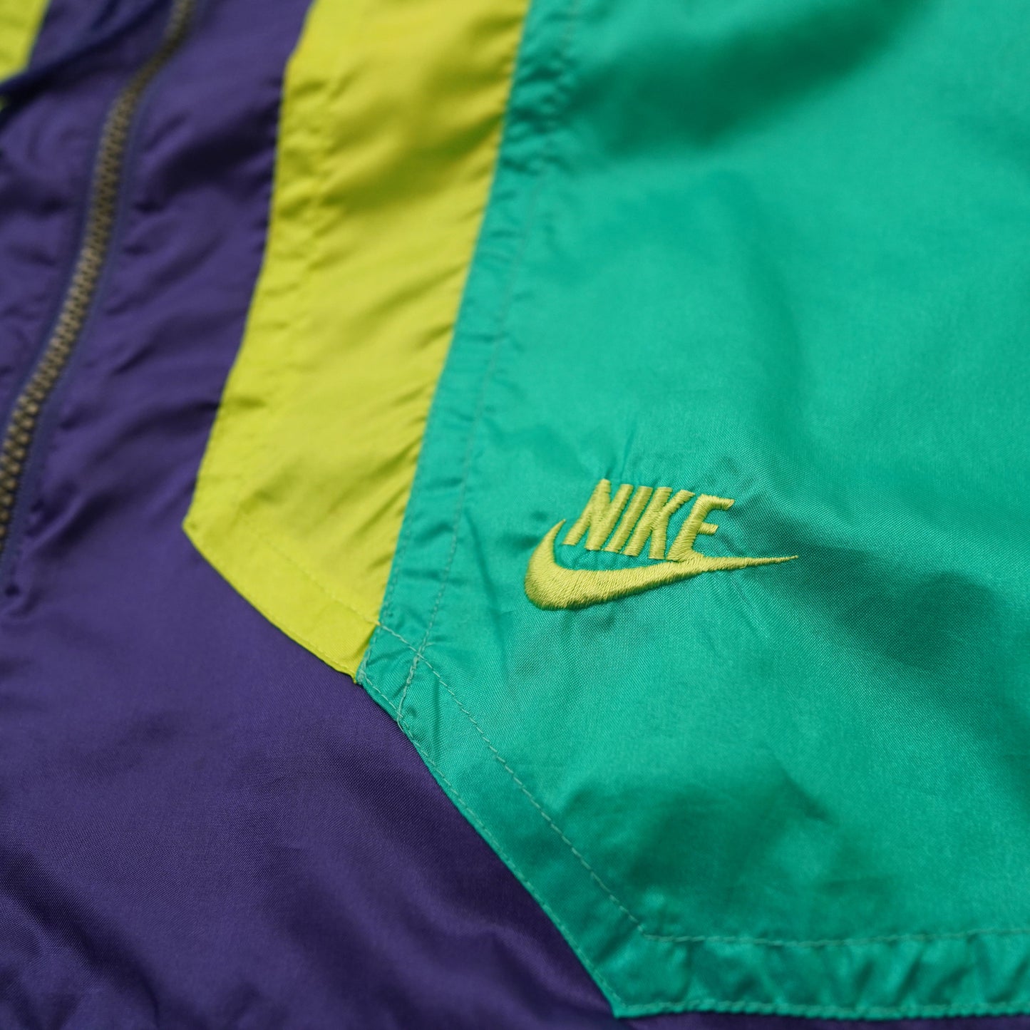 90s NIKE hoodie nylon jacet