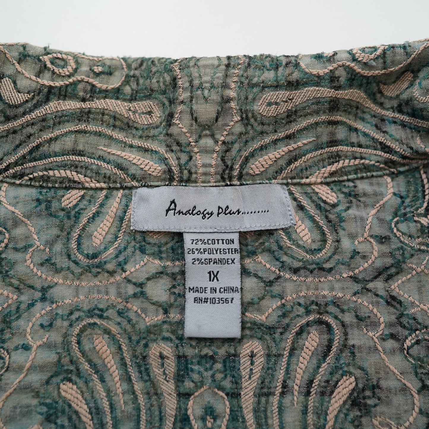 Paisley jacket