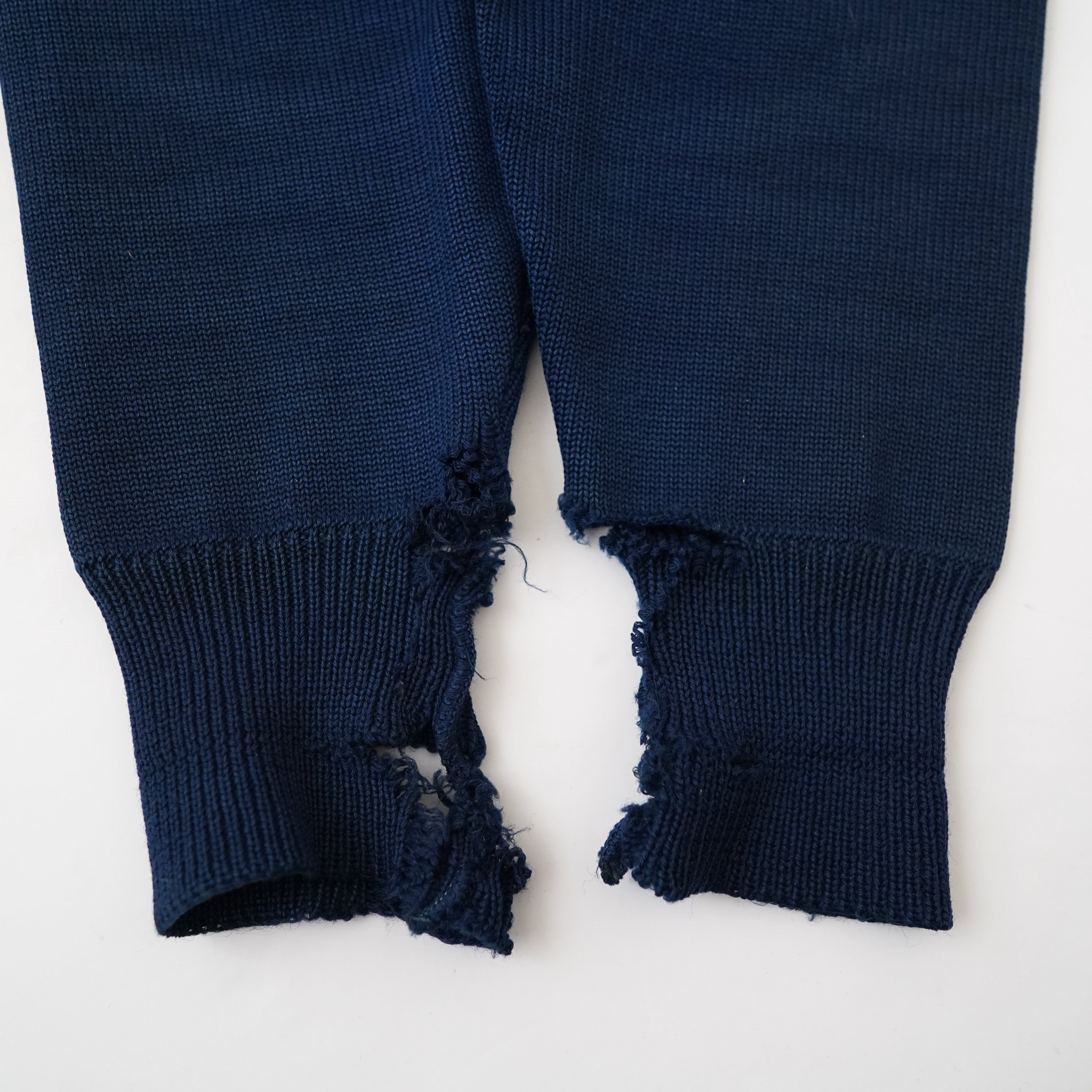 50s DEHEN wool Lettered cardigan – NEVERKNOWS