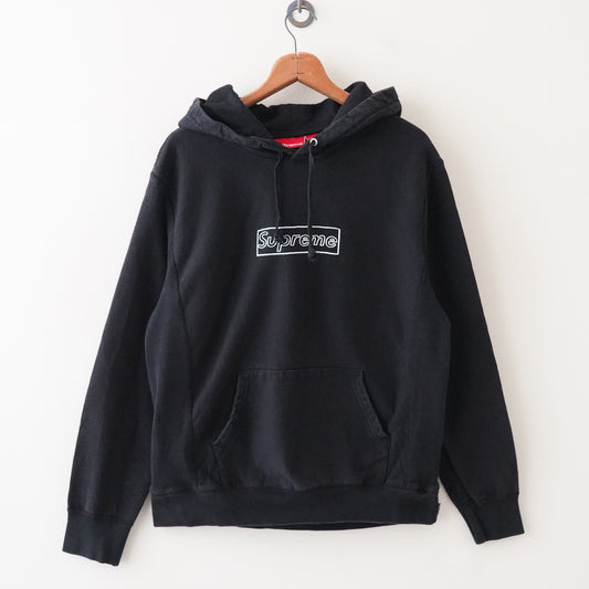 Supreme KAWS Chalk logo hoodie