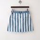 Abercrombie & Fitch srtiped denim skirt