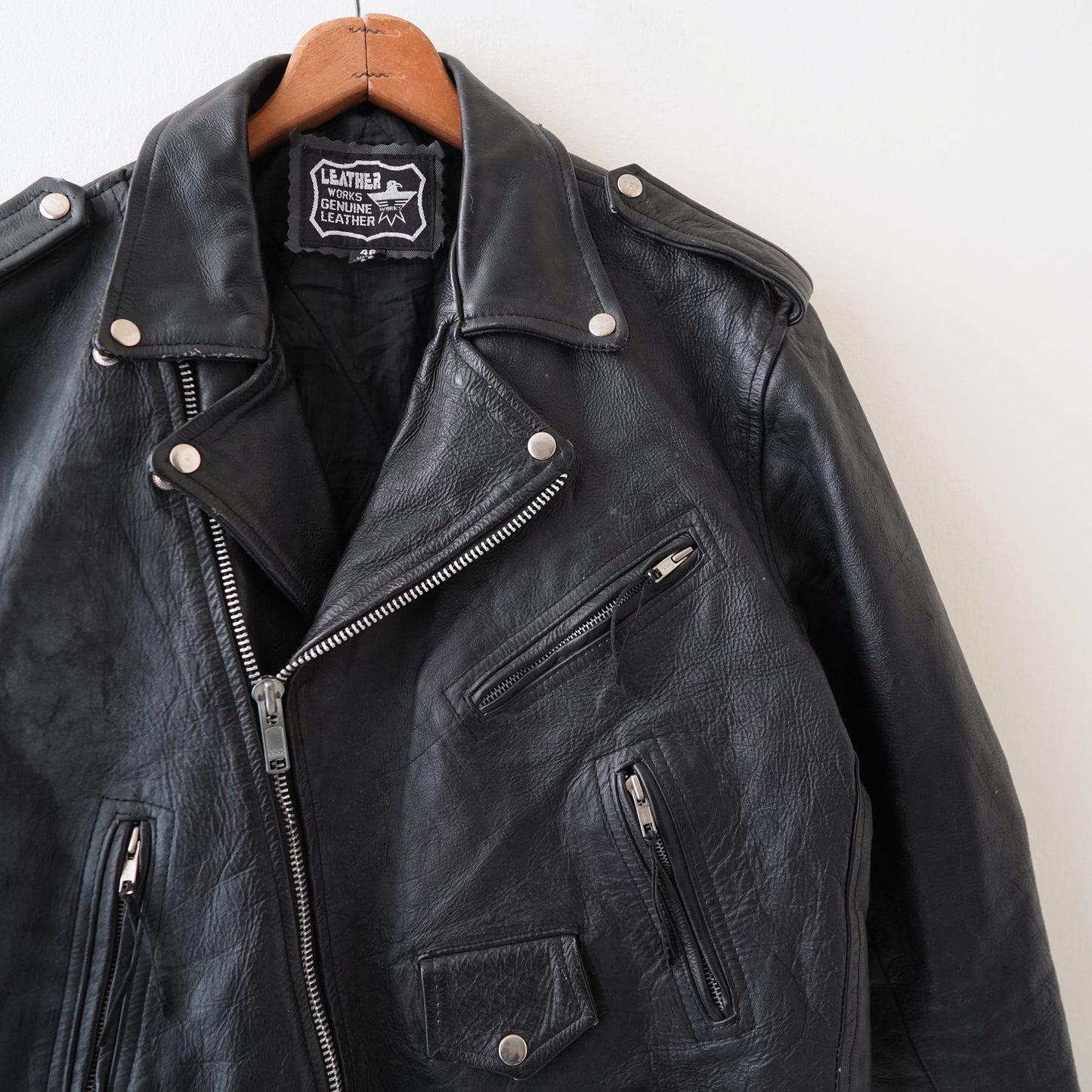 LEATHER WORKS leather jacket