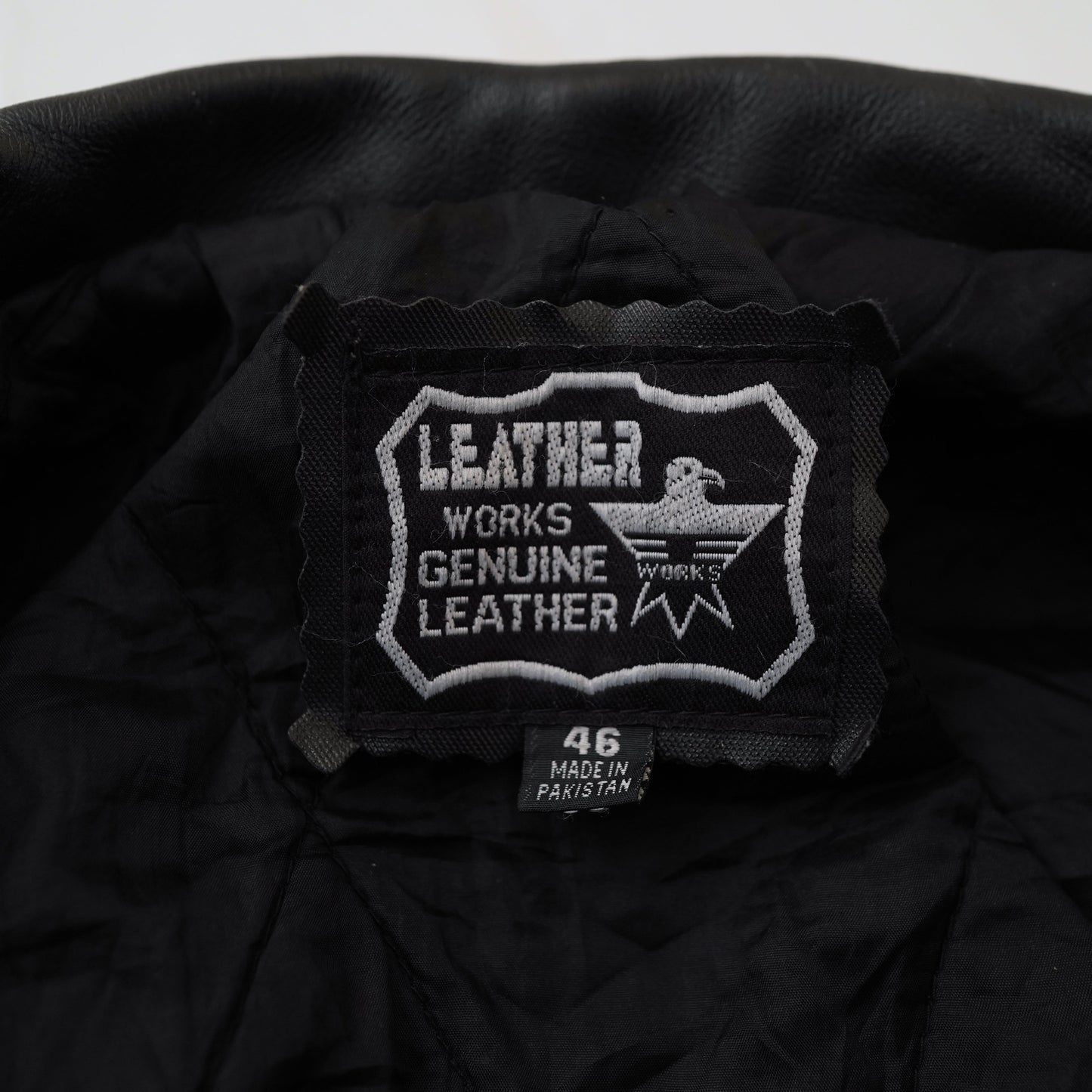 LEATHER WORKS leather jacket