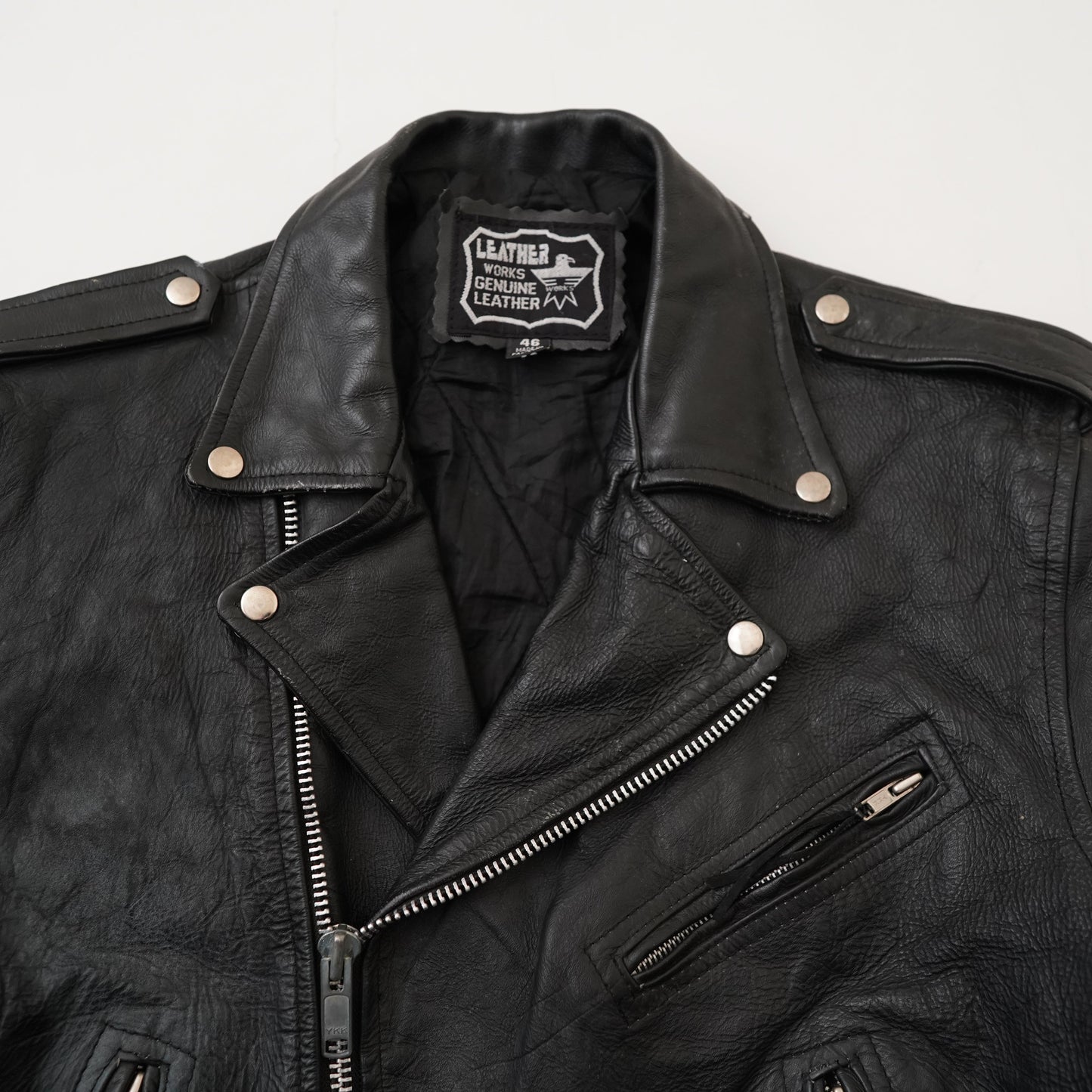 LEATHER WORKS leather jacket