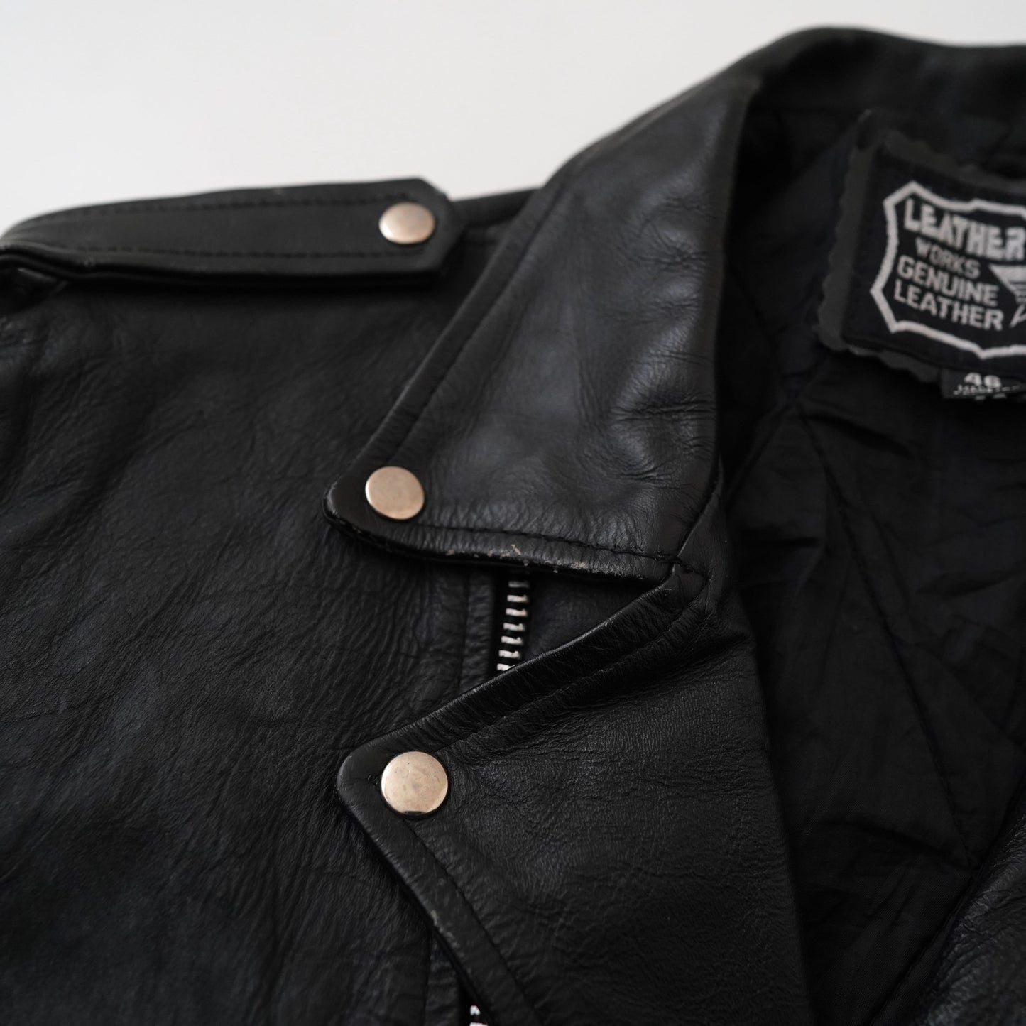 LEATHER WORKS leather jacket