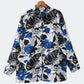 flower pattern long shirts