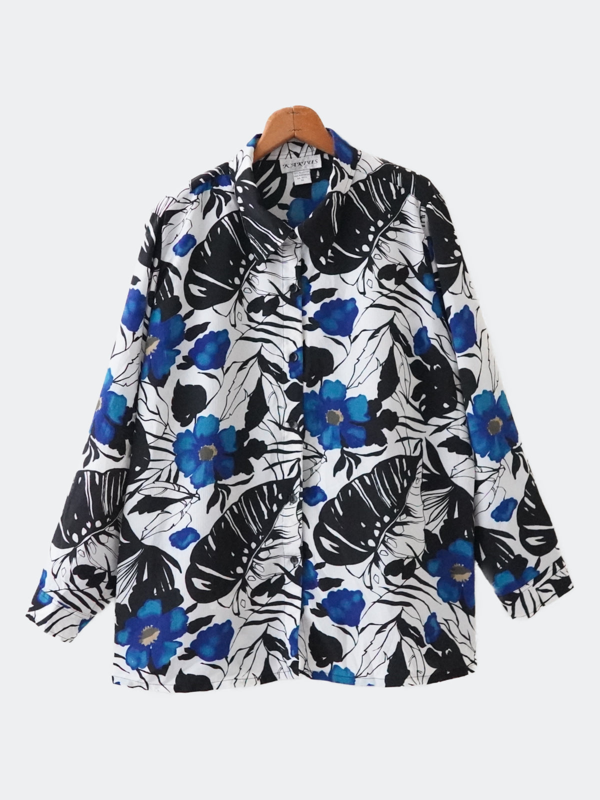 flower pattern long shirts