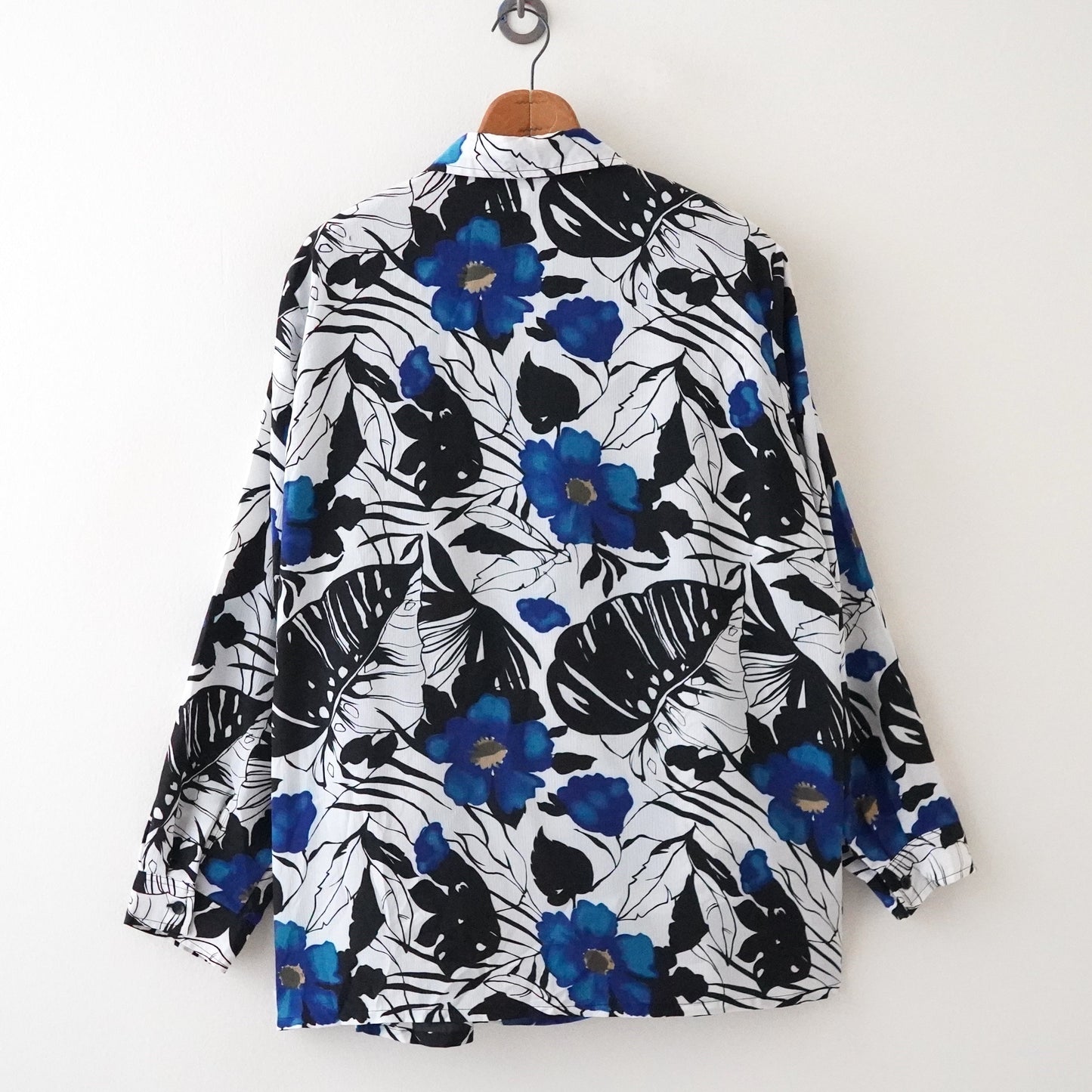 flower pattern long shirts