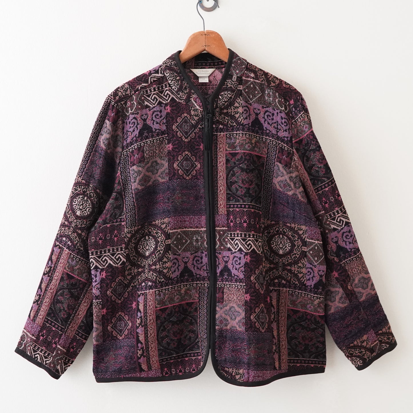 Embroidery gobelin jacket