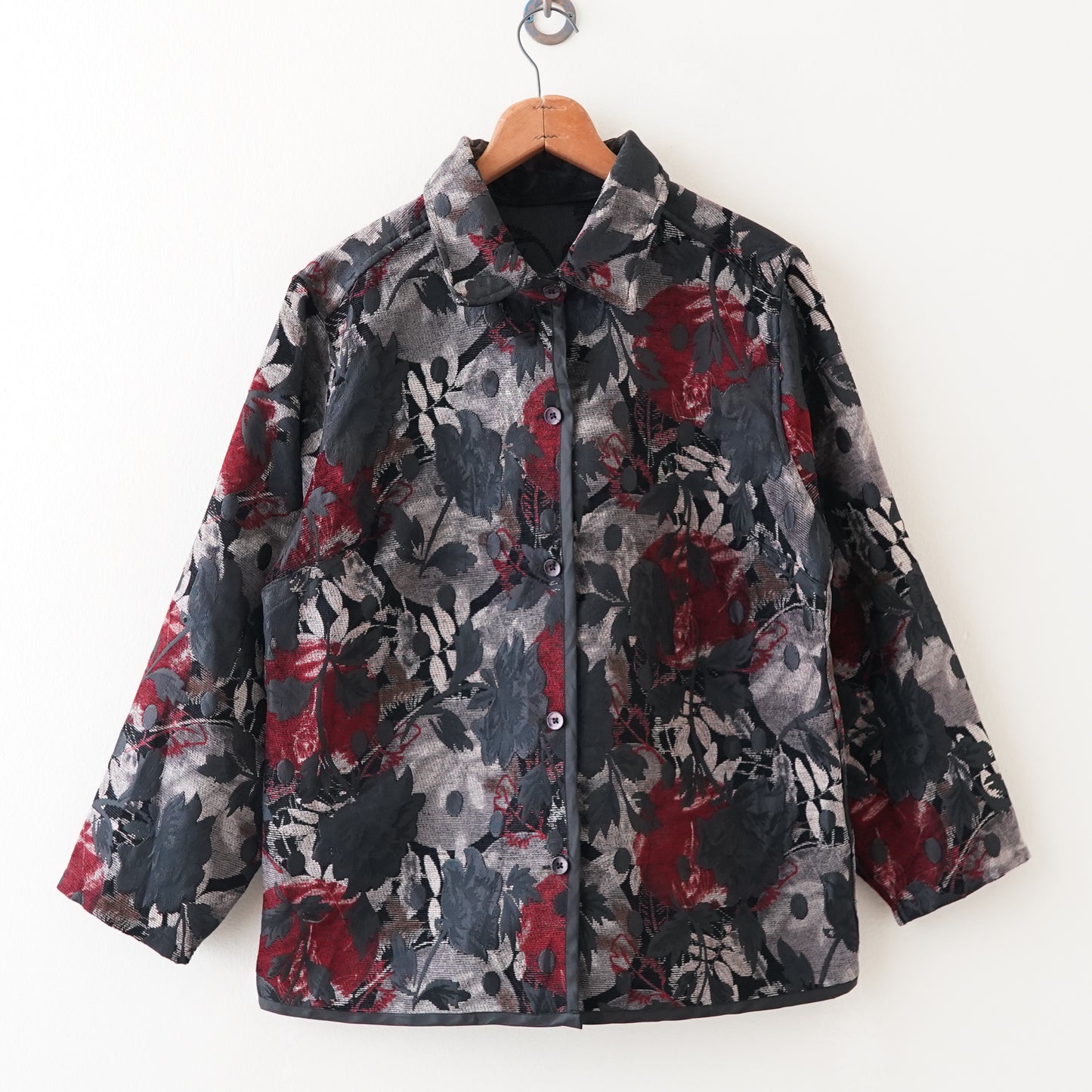 flower reversible jacket