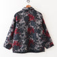 flower reversible jacket