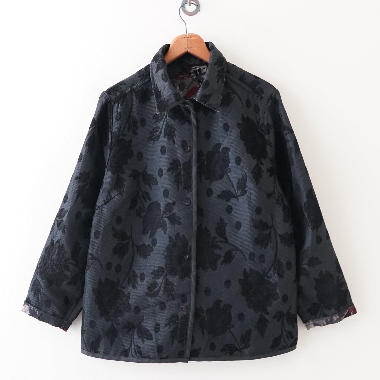 flower reversible jacket