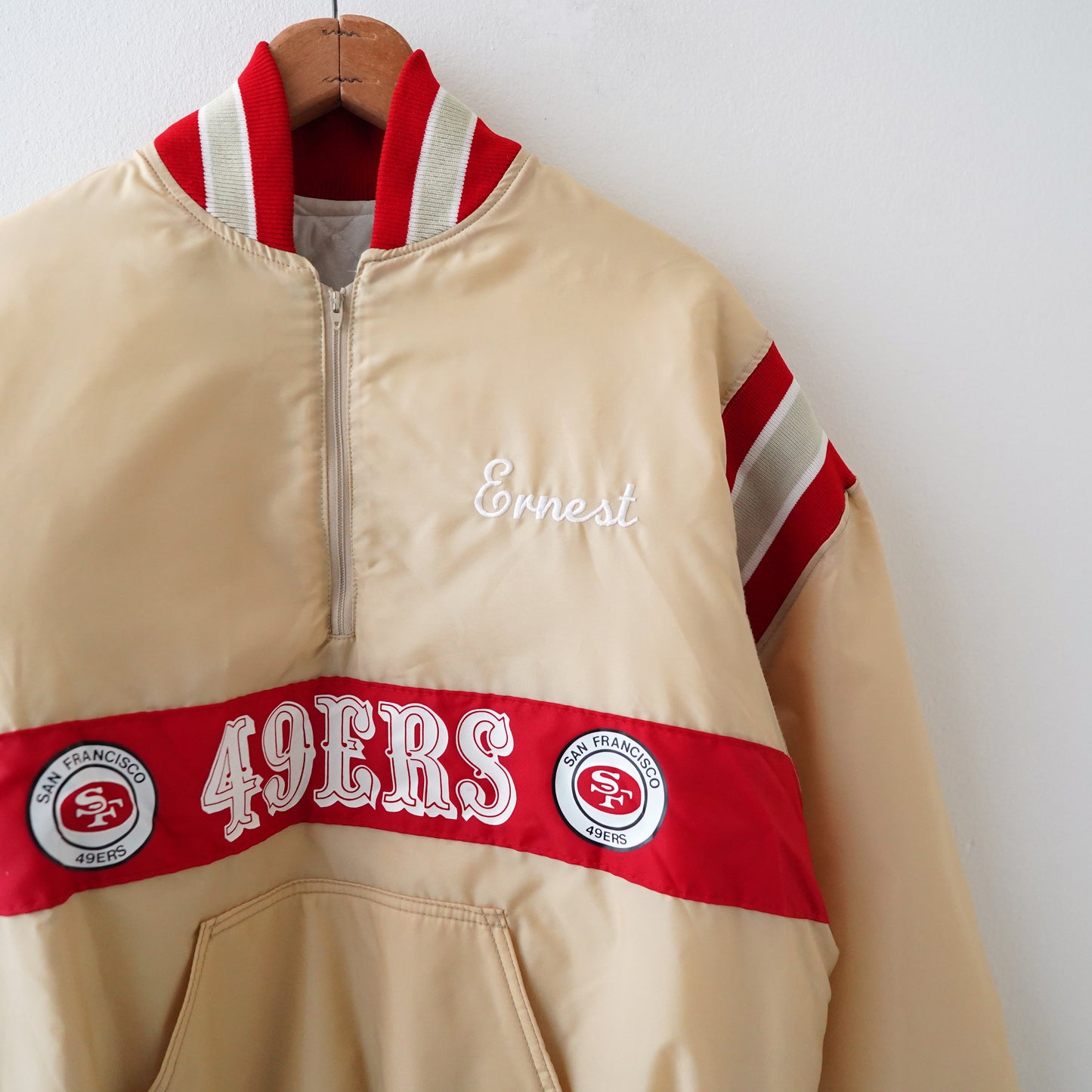 49ERS pullover jacket