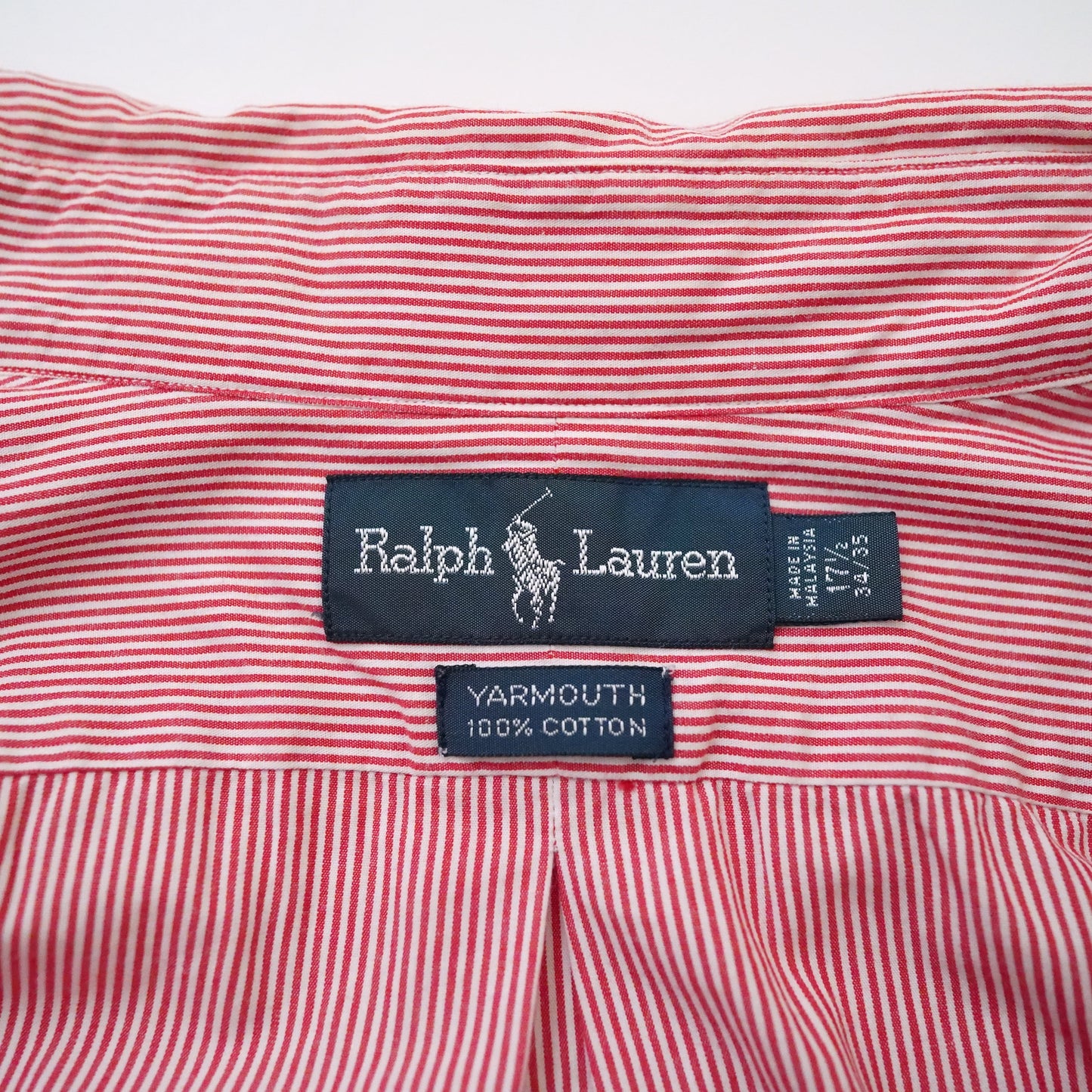polo RALPH LAUREN stripe shirt