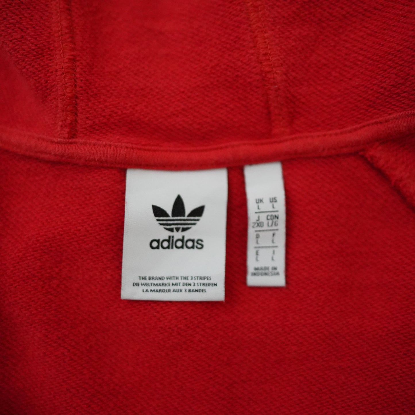 adidas Originals big logo hoodie