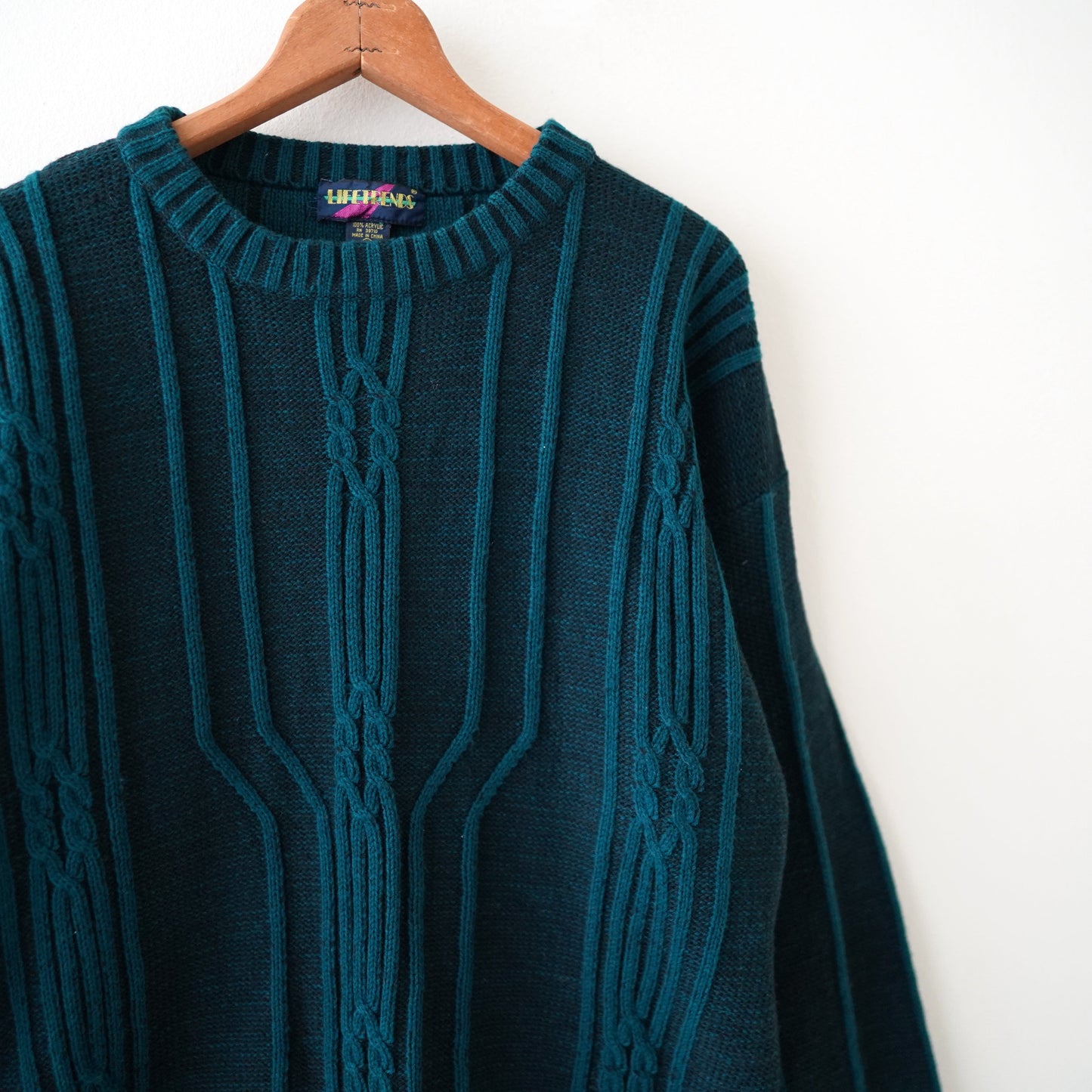 stripe knit sweater