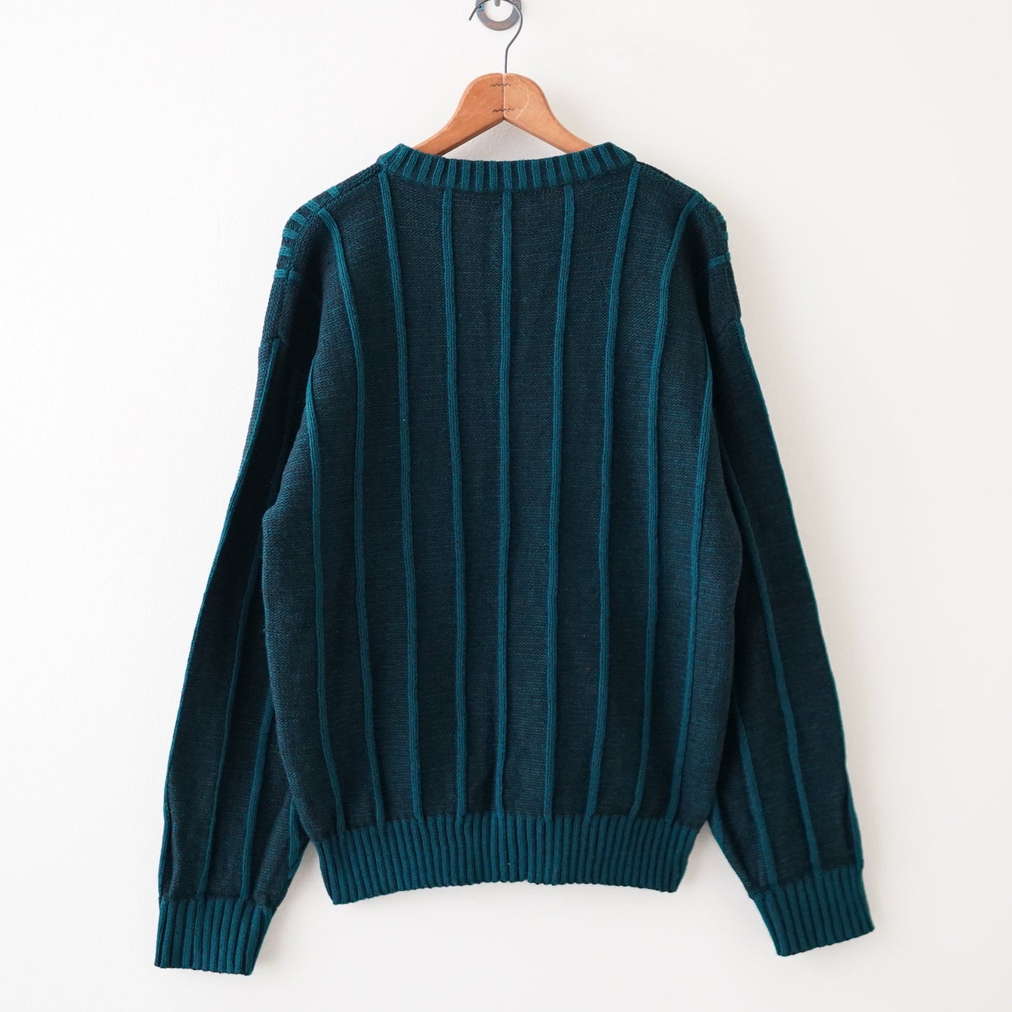 stripe knit sweater