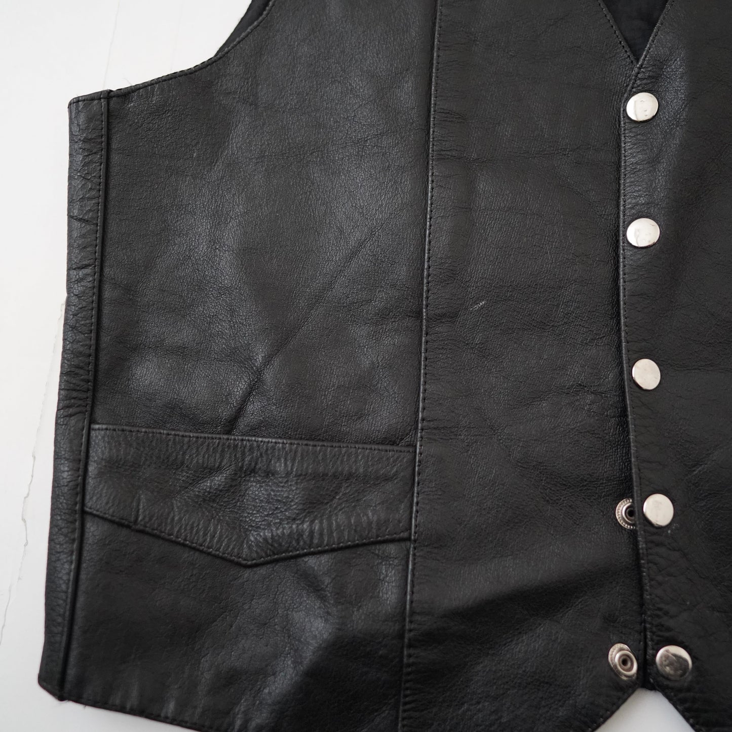 leather vest