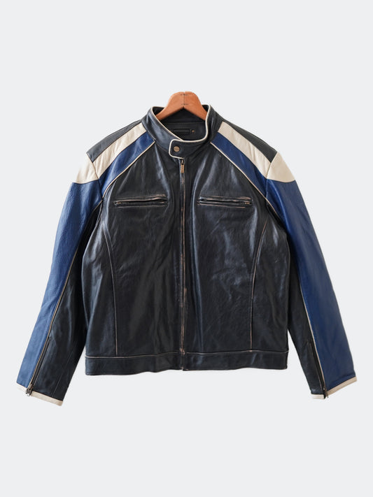 80s leather jacket