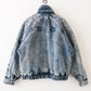 bleach denim jacket