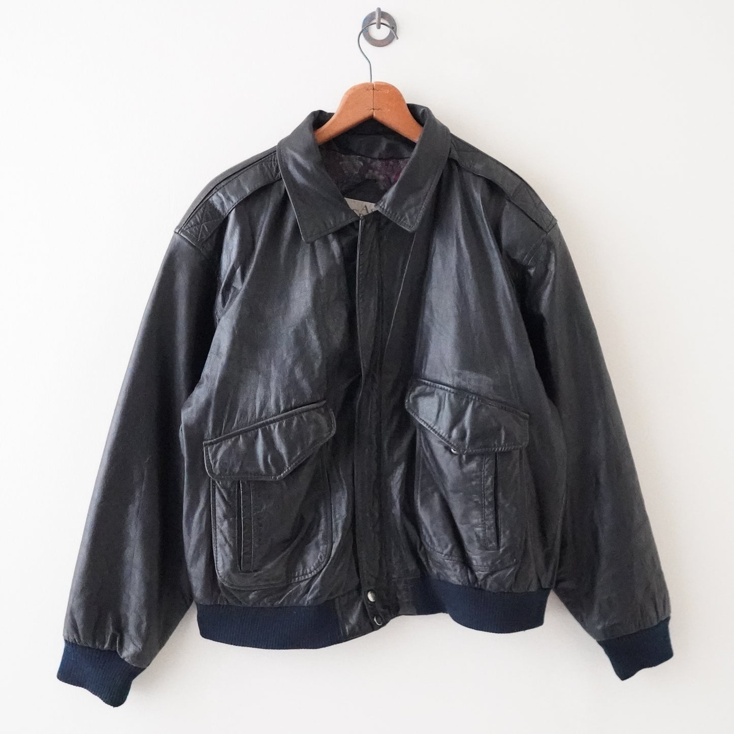 paisley leather jacket