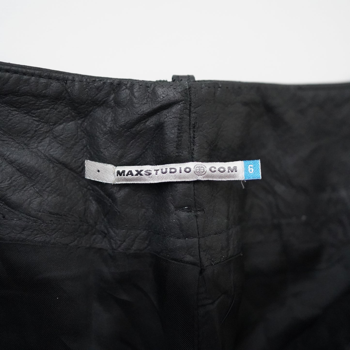 MAXSTUDIO leather pants