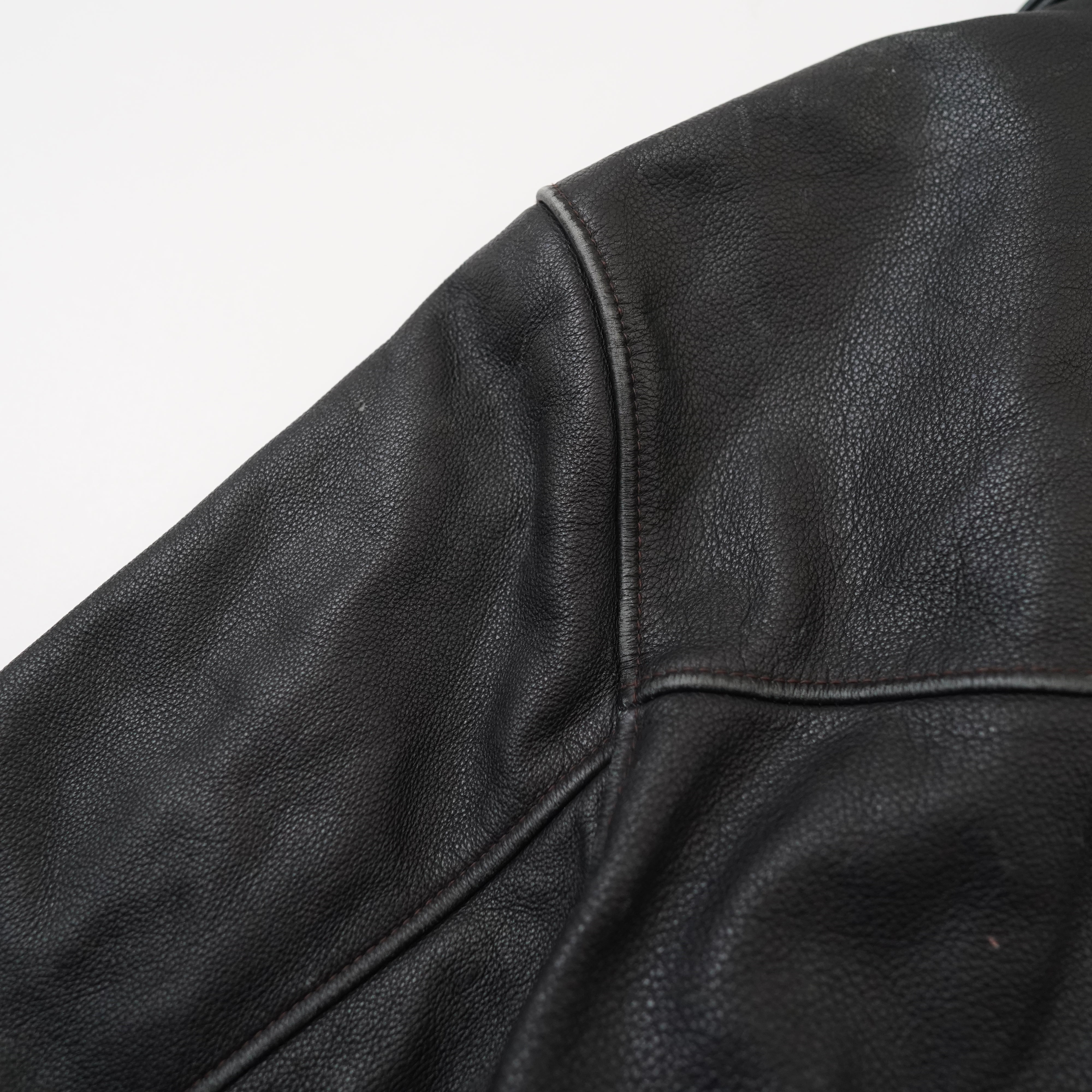Dockers leather jacket – NEVERKNOWS