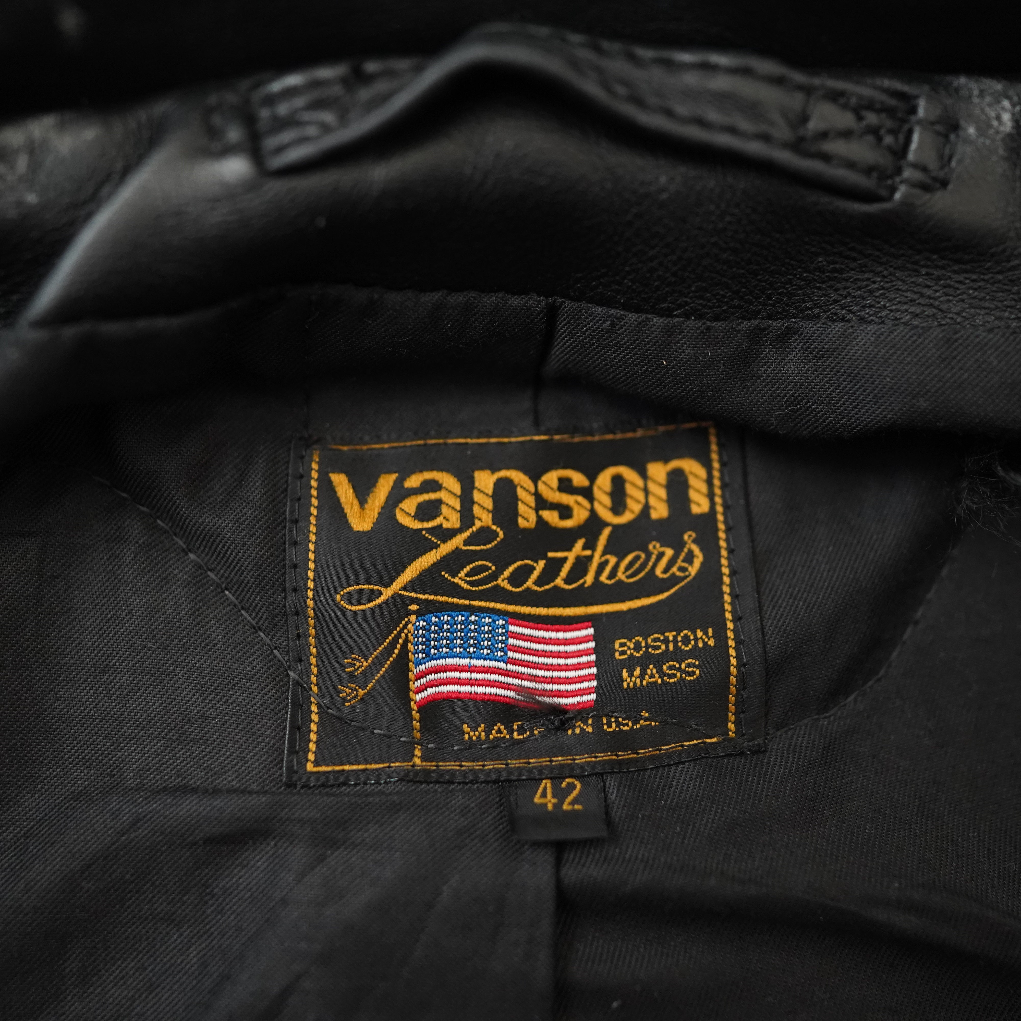 VANSON Leathers leather jacket – NEVERKNOWS