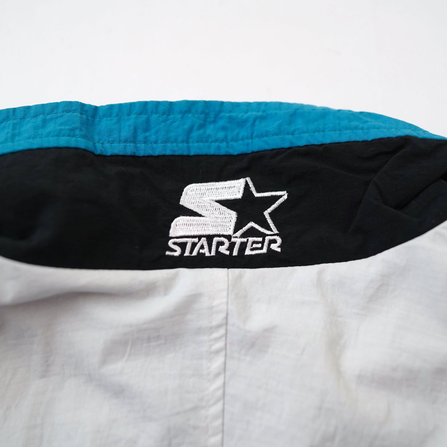 90s STARTER NHL San Jose Sharks nylon jacket