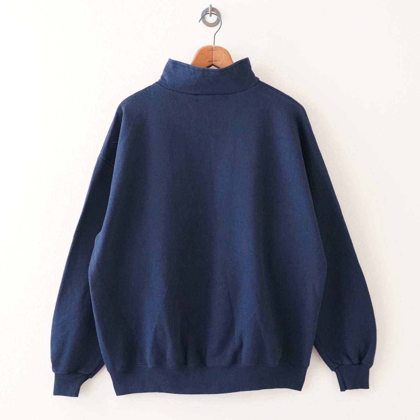 half zip sweat