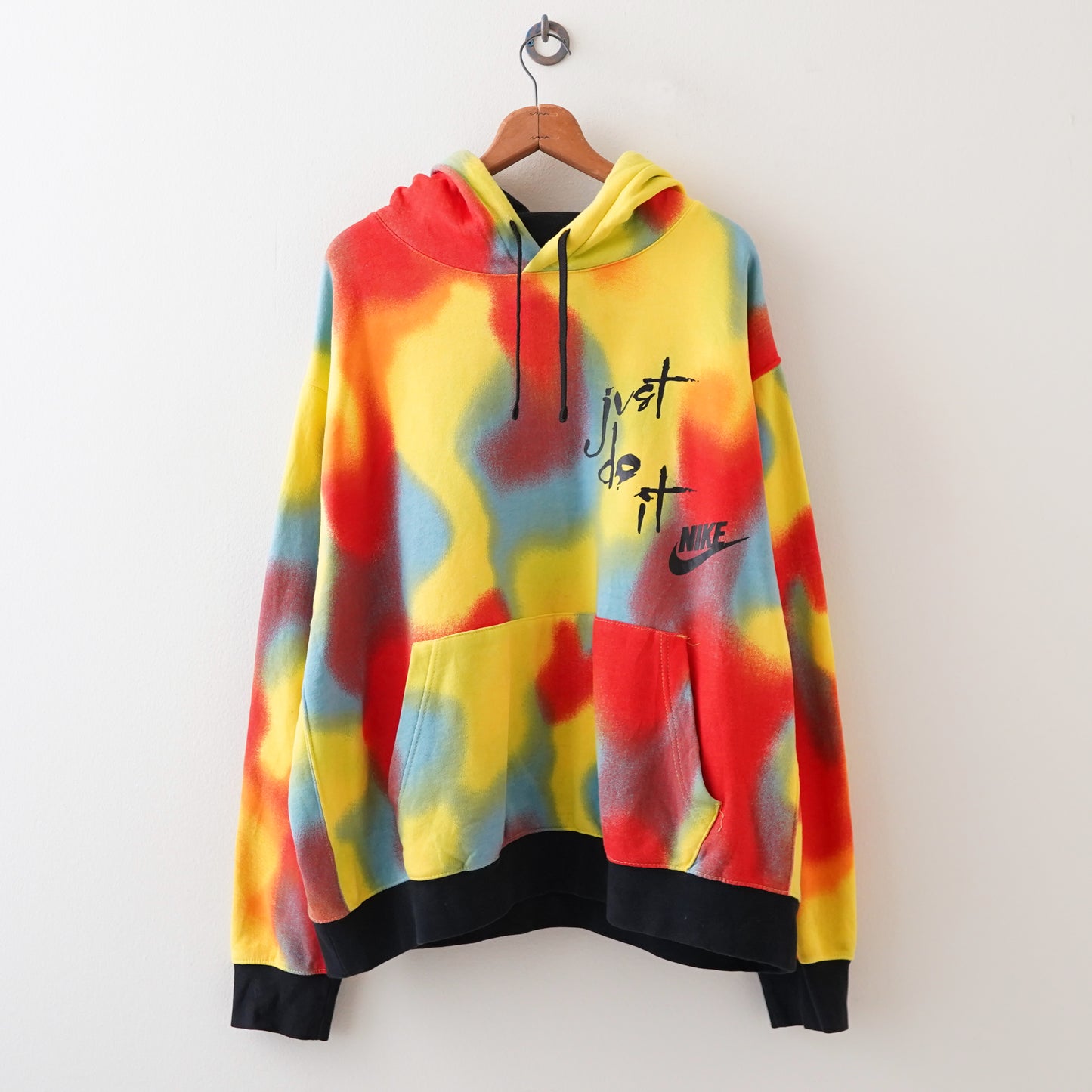 NIKE rainbow hoodie