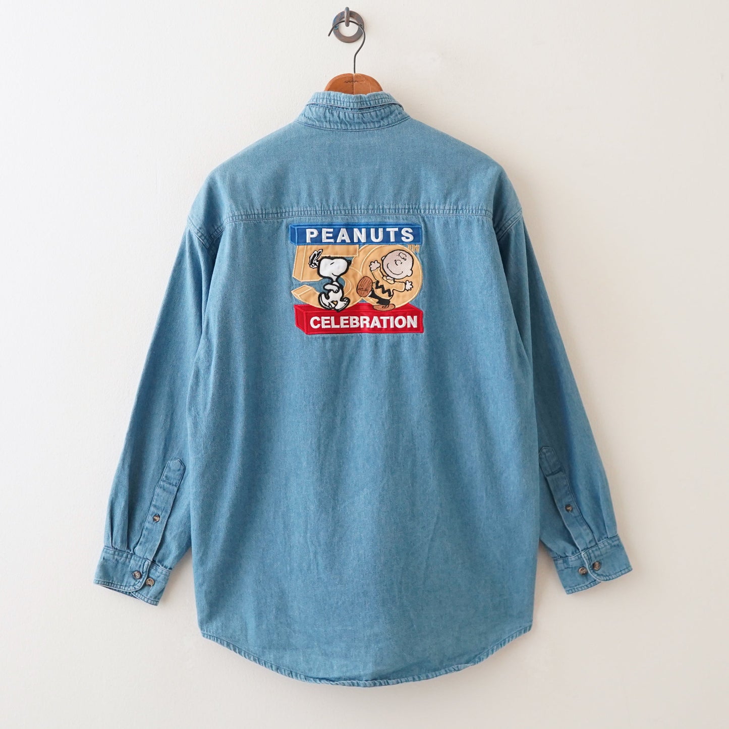 PEANUTS Snoopy denim shirts