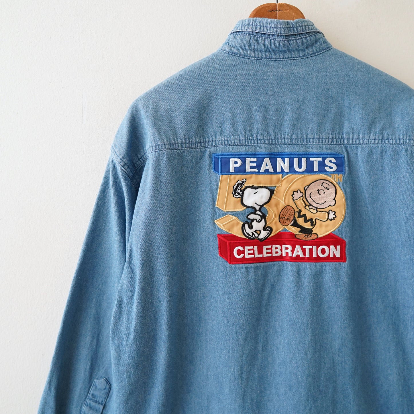 PEANUTS Snoopy denim shirts