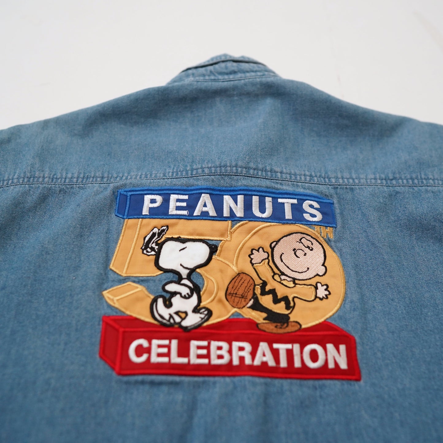 PEANUTS Snoopy denim shirts