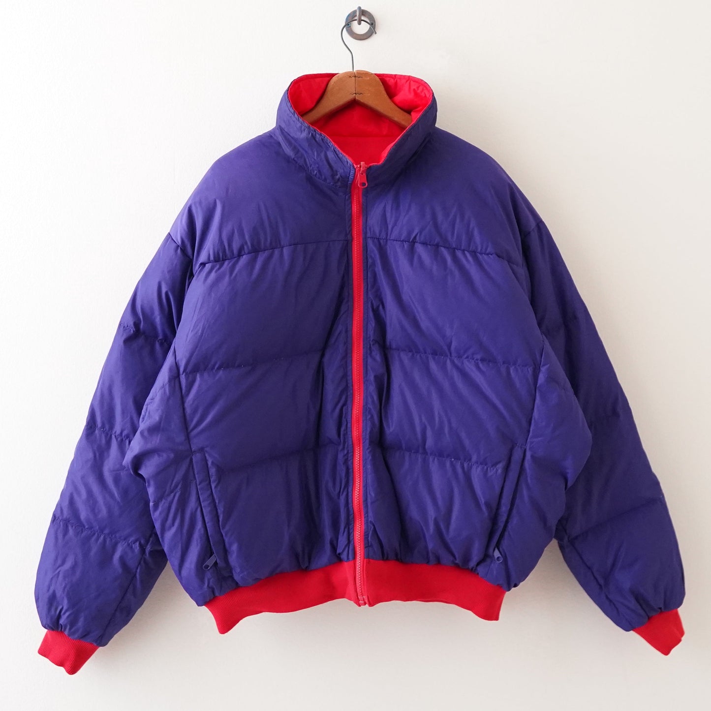 80s Columbia reversible down jacket