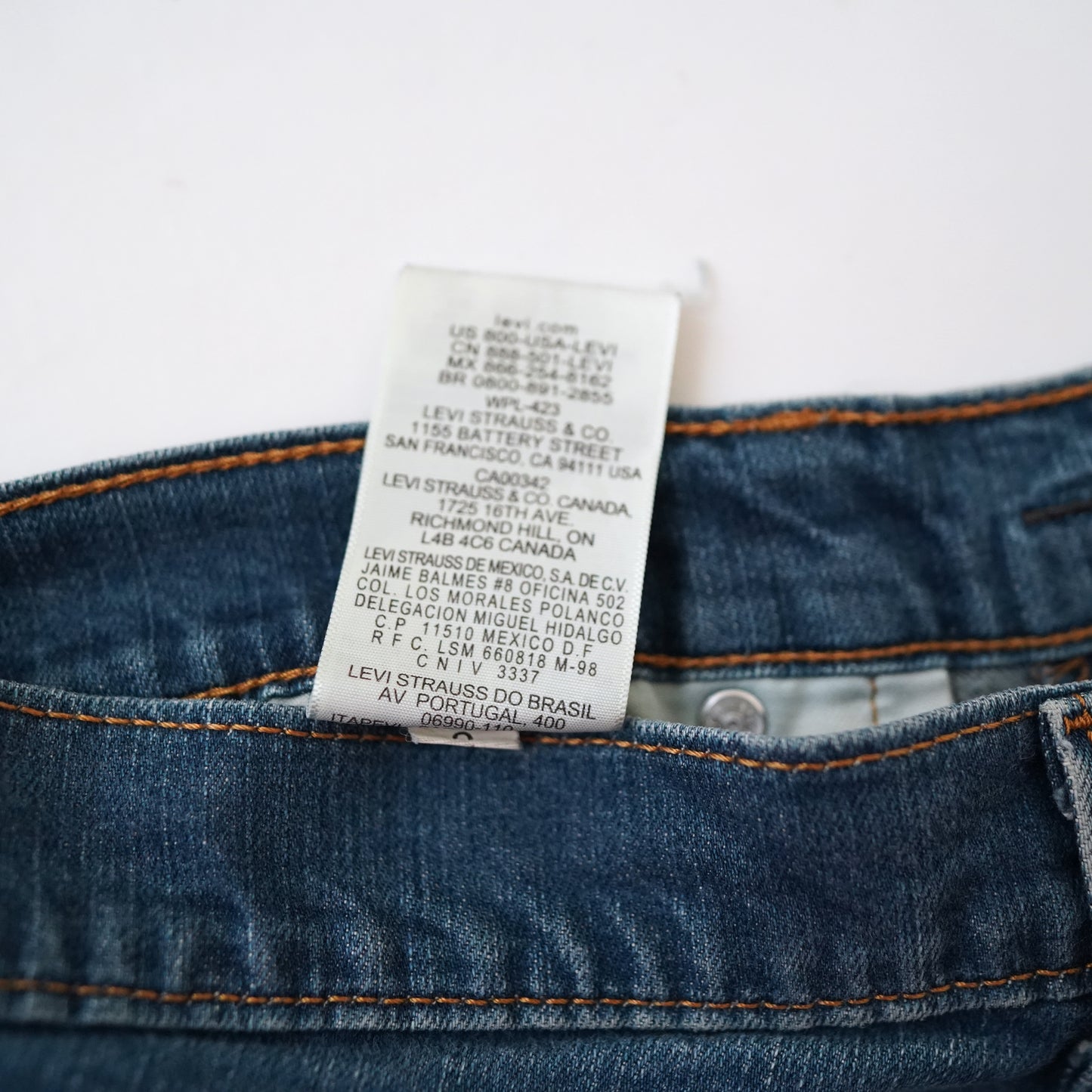 Levi's 501 denim pants