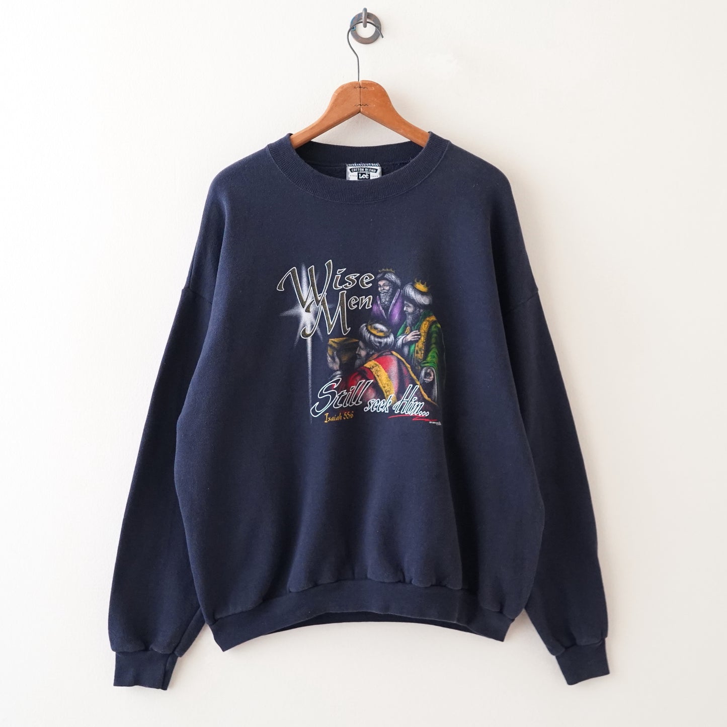 90s Lee print sweat