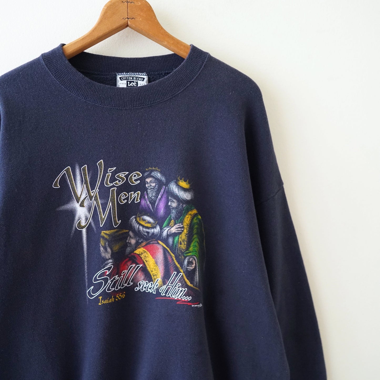 90s Lee print sweat