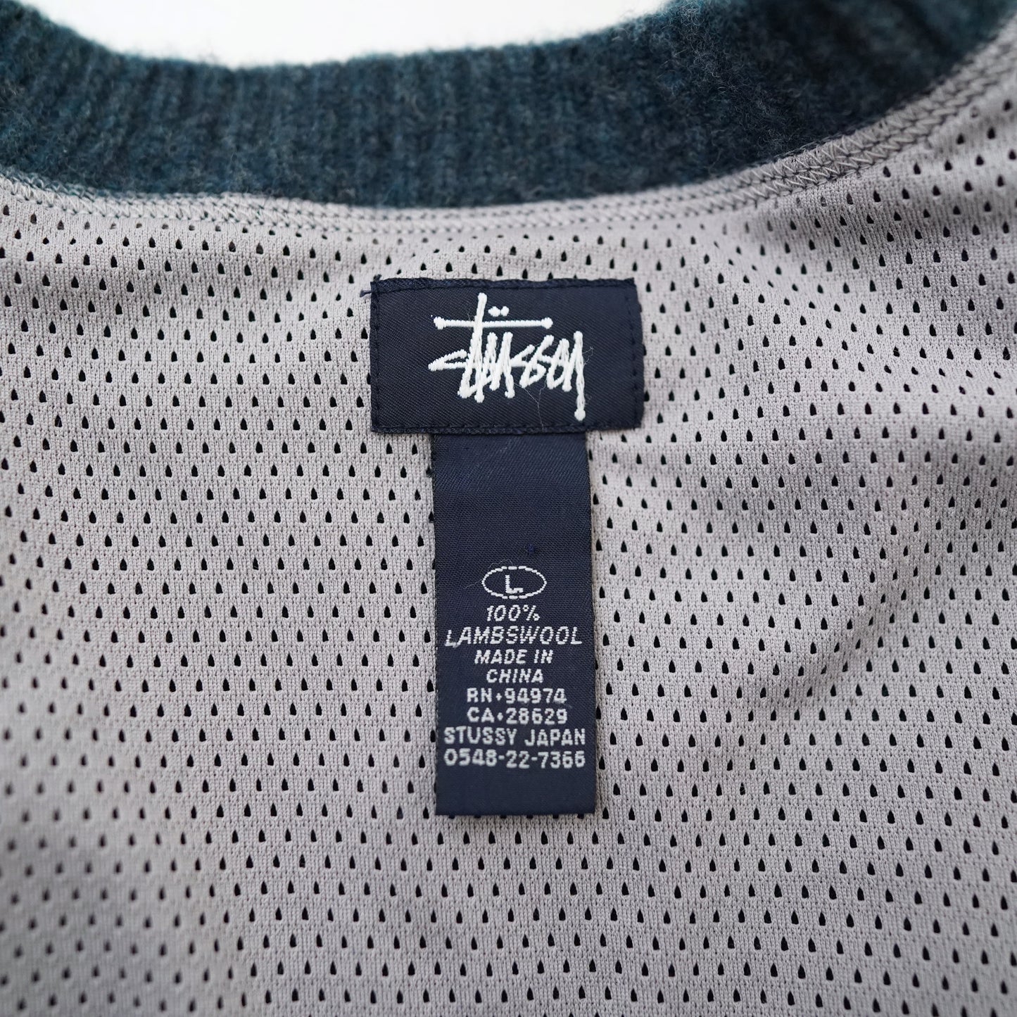 STUSSY wool sweater