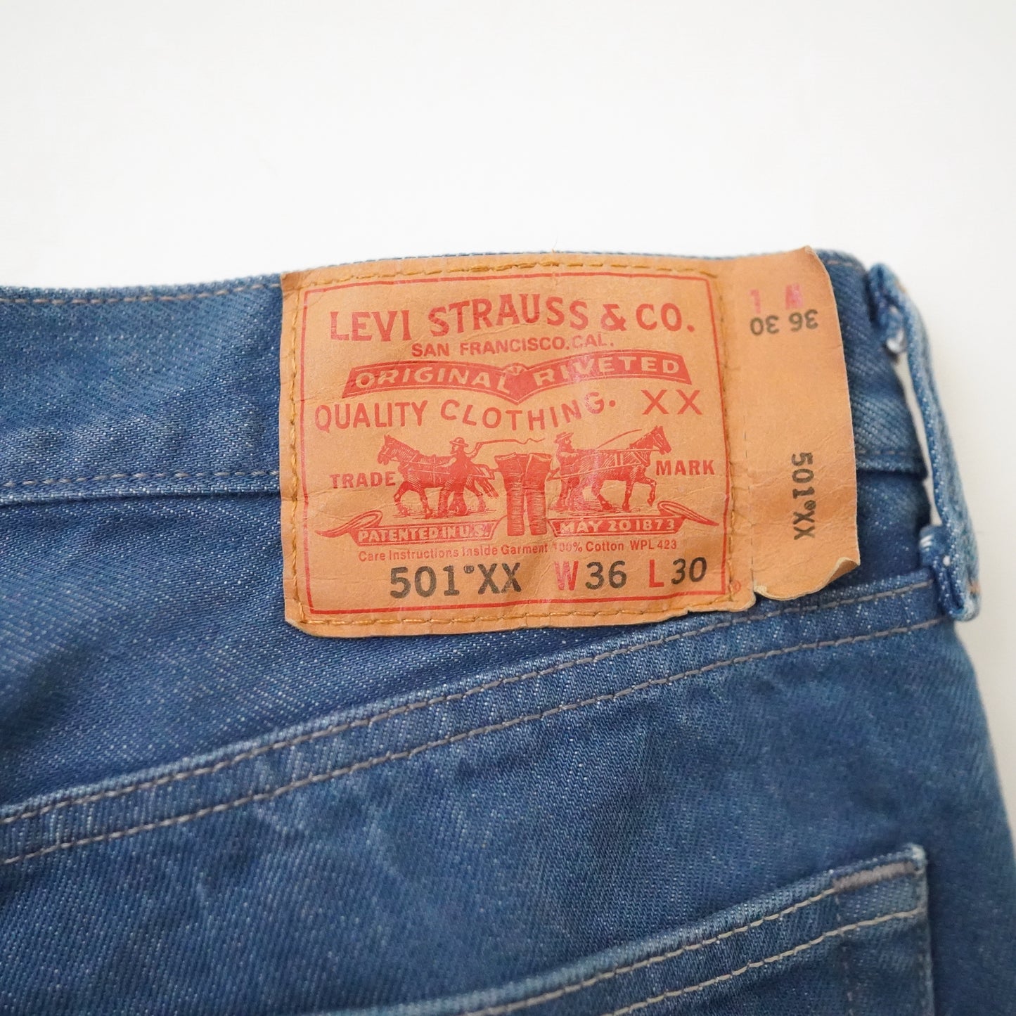 Levi's 501XX denim pants