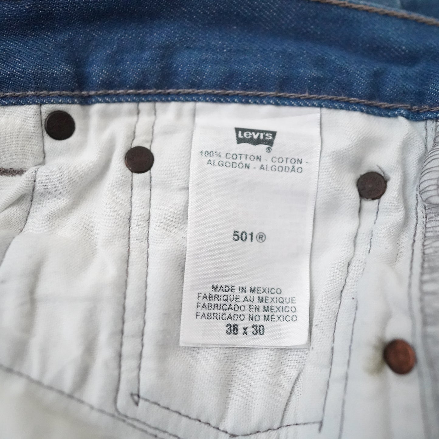 Levi's 501XX denim pants