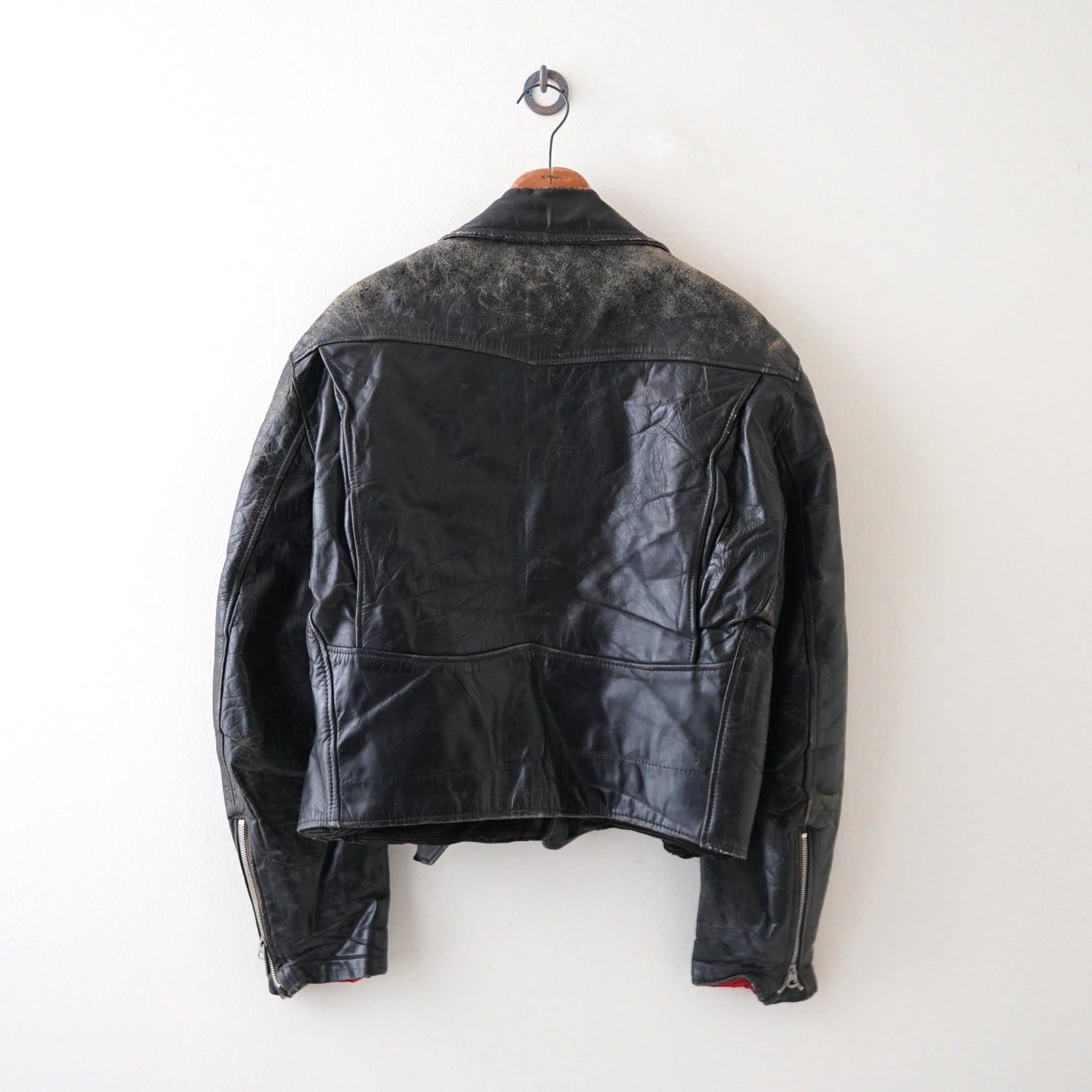 vintage leather jacket