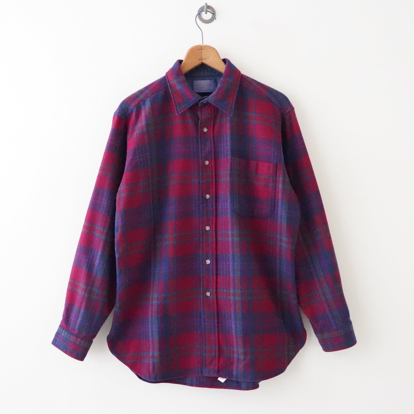 70s Pendleton wool plaid shirt