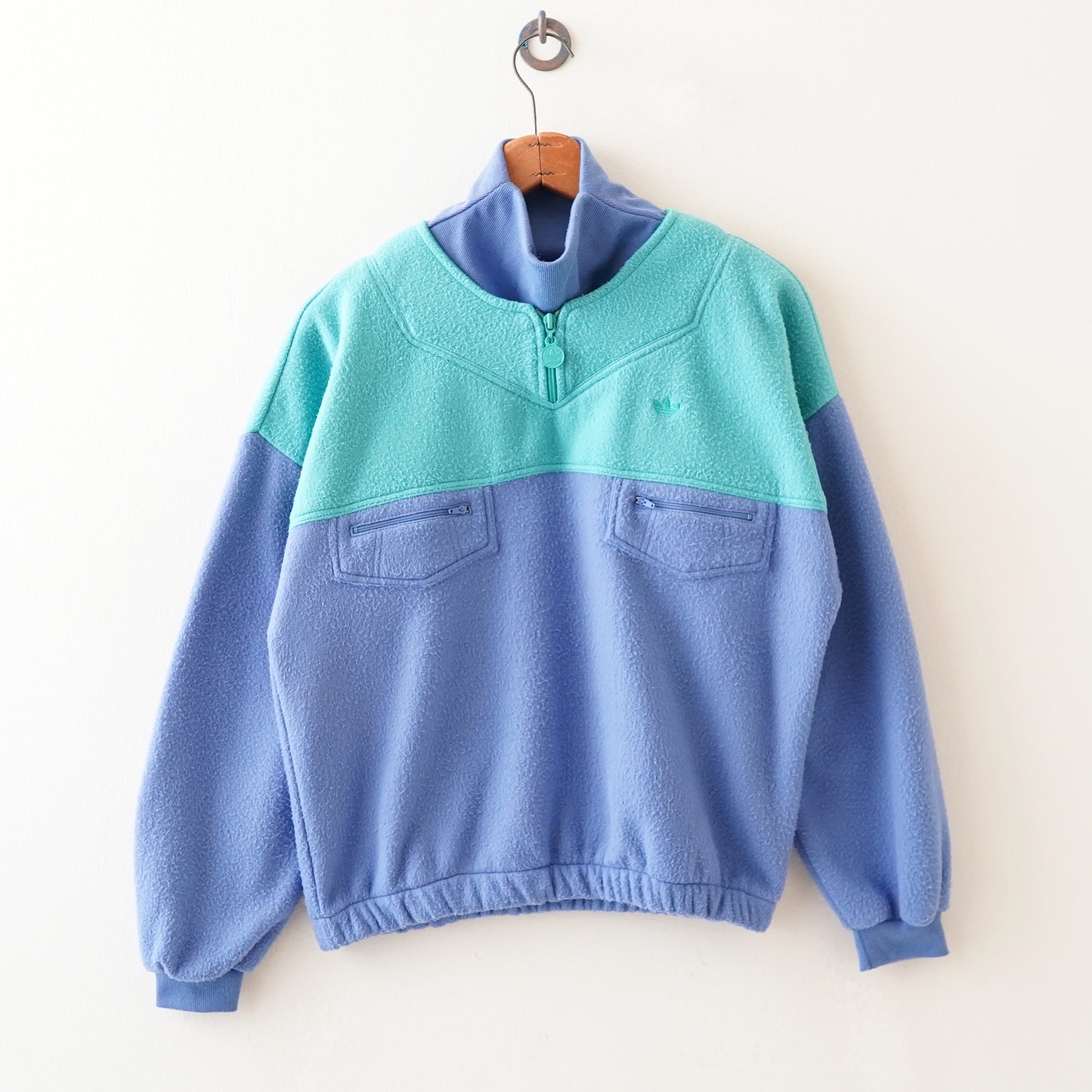 90s adidas pullover jacket