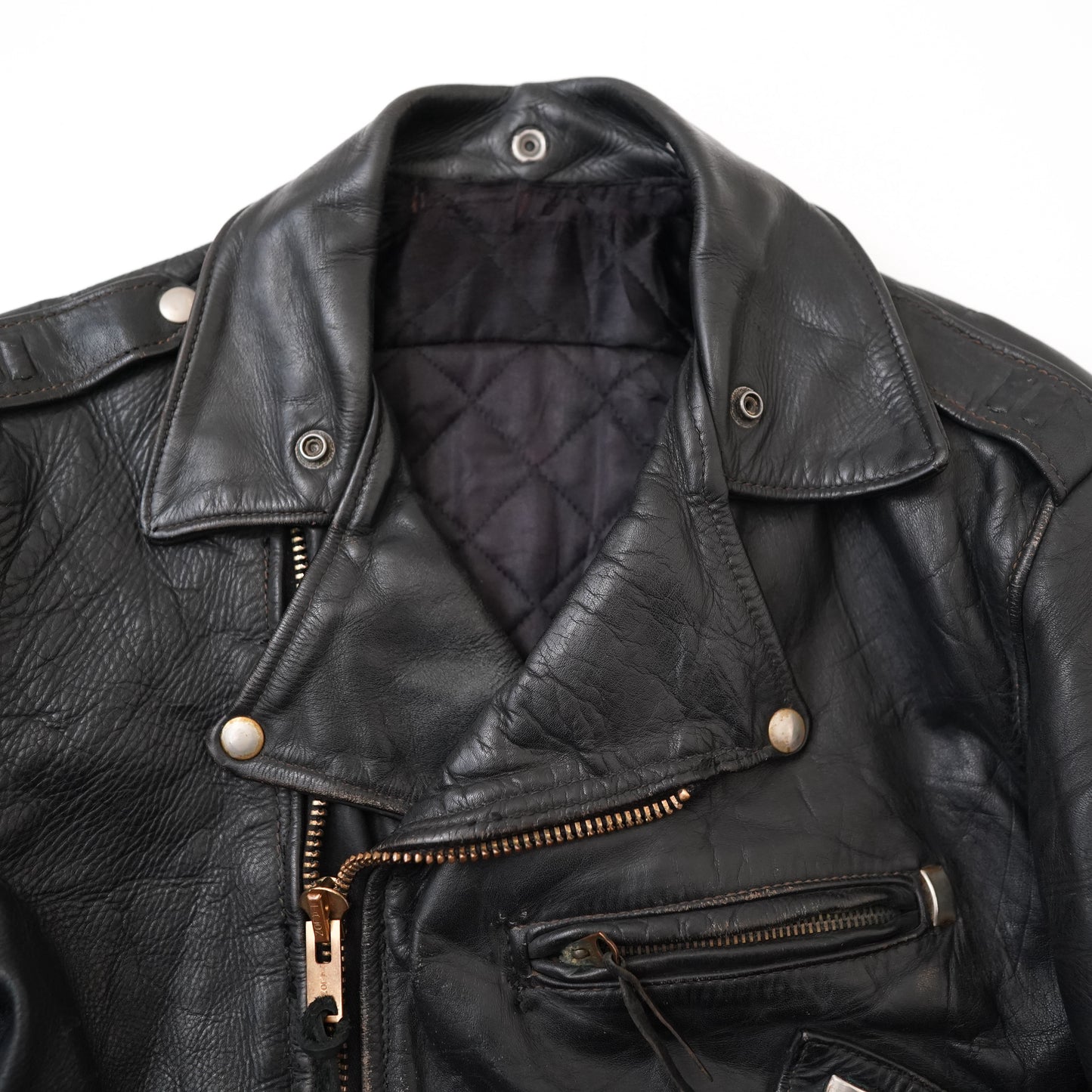 70s leather jacket