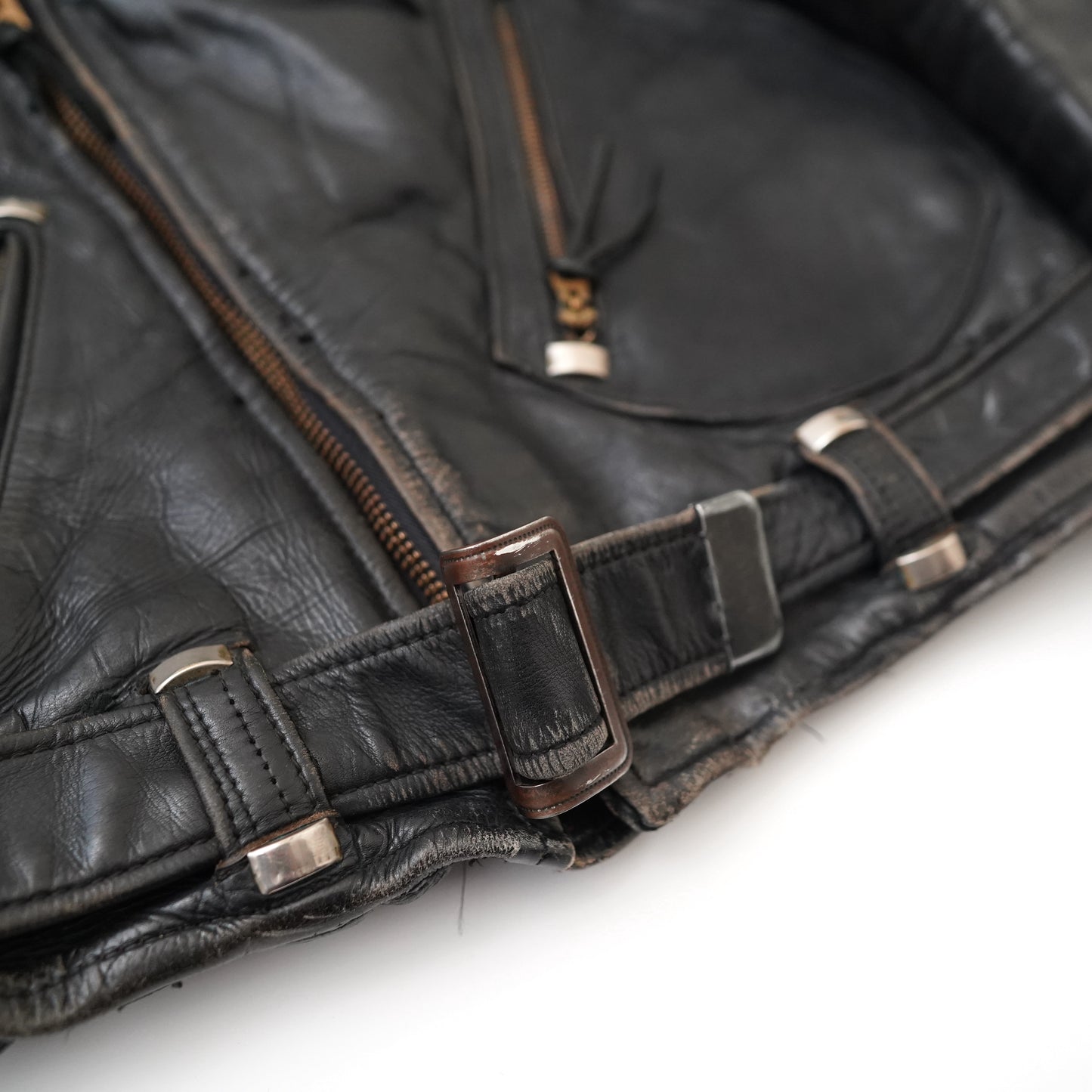 70s leather jacket